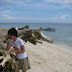 Leklek on an Emo vibe in Babu Santa Beach Resort, Talikud Island