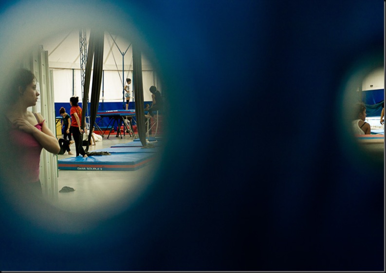 The school of circus of Barcelona The school of circus of Barcelona