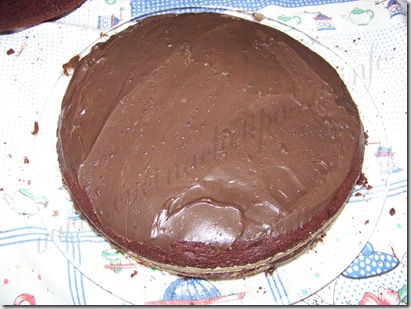 ricetta torta del diavolo torta al cioccolato rose pasta di zucchero (12)