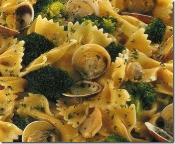 Pasta con broccoletti e vongole 