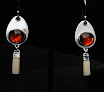 Garnets w/Ivory drops - Sold