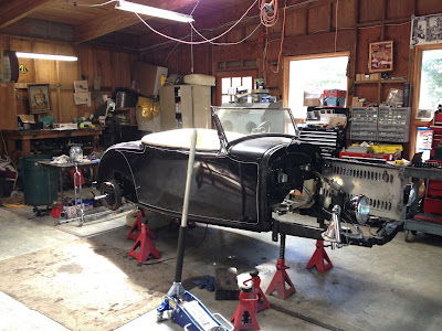  Dry Lakes racer, oakland Roadster show car, Build Pics