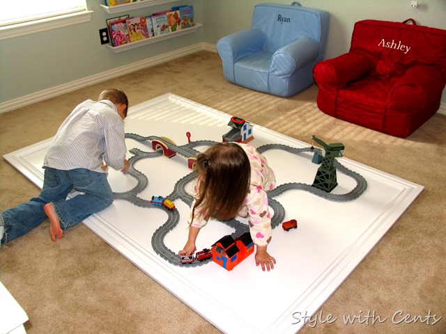 Creating an Inexpensive Playroom from Style with Cents www.stylewithcents.blogspot.com 8 Creating an Inexpensive Playroom from Style with Cents www.stylewithcents.blogspot.com 8