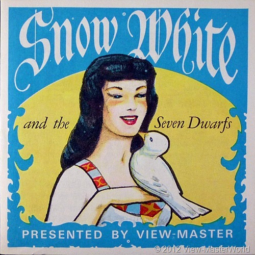 View-Master Snow White and the Seven Dwarfs (B300), booklet cover