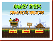 Angry Birds Dangerous Railroad