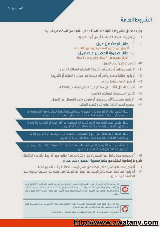 موقع حافز المطور الجديد 1436 مع شروط التسجيل برابط مباشر - اخبار السعودية