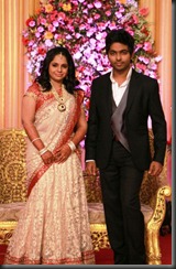 GV Prakash Kumar & Saindhavi Wedding Reception Photos