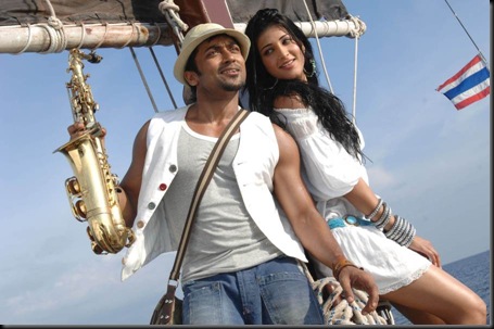 surya shruti hassan 7am arivu latest stills