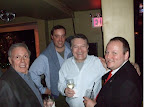 Arthur Ball, Ron Palau, Bob Baublitz and Stonewall Democrats Treasurer Joseph G. Hagelmann, III.