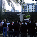 Inauguração da réplica da imagem do Cristo Redentor