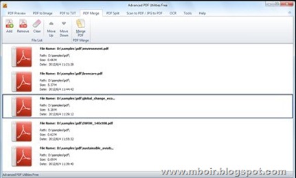 Advance PDF Utilities Free - mboir