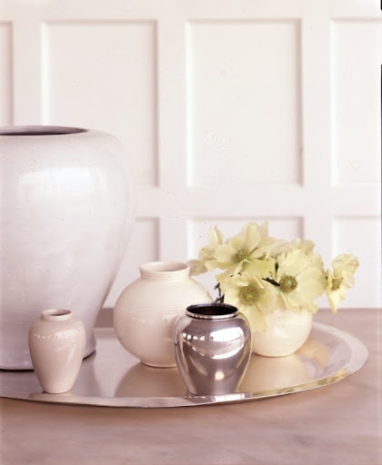 A selection of sphere-shape vases. (Martha Stewart Living)