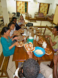 I made pizza for everyone (still at the base) at the DTS one weekend. For many of them, it was their first time to eat pizza! Madagascar6 - 002.jpg
