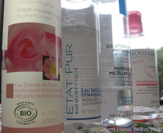 Micellar Water Melvita, La Roche Posay, Etat Pur & Bioderma H20