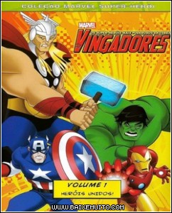 4f52a177c5b04 Download   Os Vingadores   Heróis Unidos!   Volume 1   DVDRip AVI Dublado + RMVB Dublado Baixar Grátis