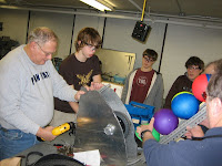 Prototype testing for our ball launcher