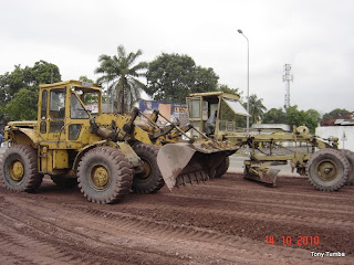 Réhabilitation des routes à Kinshasa.