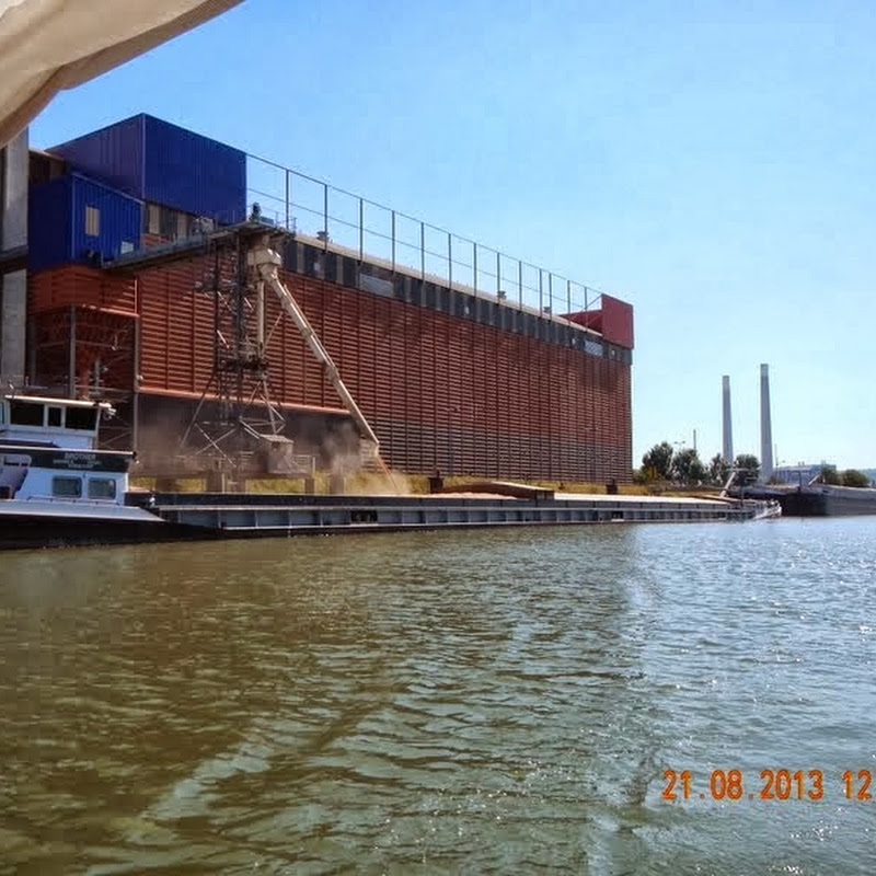 chargement de gravier