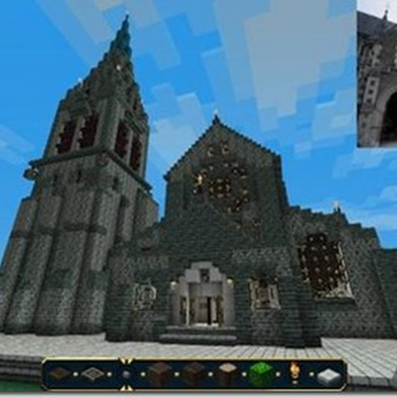 Ein Erdbeben zerstörte seine Kirche, weshalb er Sie in Minecraft nachbaute