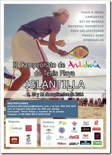 Valero-Cardona y Gonz&aacute;lez-Gago ganan el Campeonato de Andalucia Tenis Playa Islantilla.