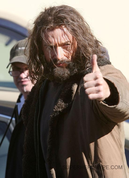 the wolverine filming 040812