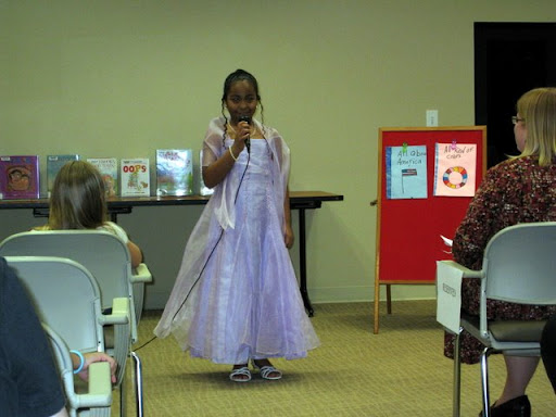 An evening of poetry as our young performers recited animal poems, 