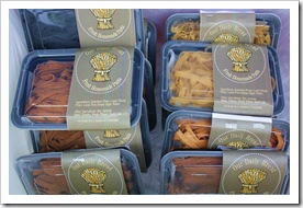 fresh homemade pasta, our daily bread, rhinebeck farmers market