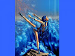 Ballerina Of Blue Waves