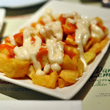 Patatas bravas dexcellente tenue.