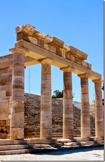 The Acropolis of Lindos Rhodes