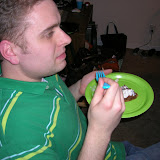 Erik Eats the Cheesecake
