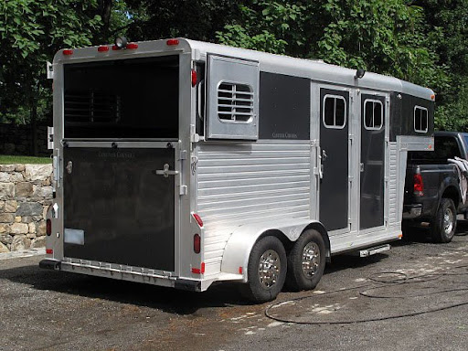 Well, Sharkey, Betsy loaded them into the horse trailer a few days ago and drove them up to Skylands so that Martha can go riding through Acadia.