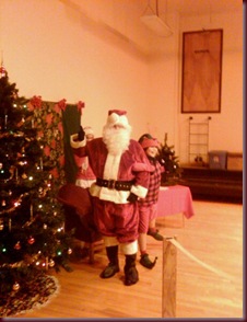santa getting ready