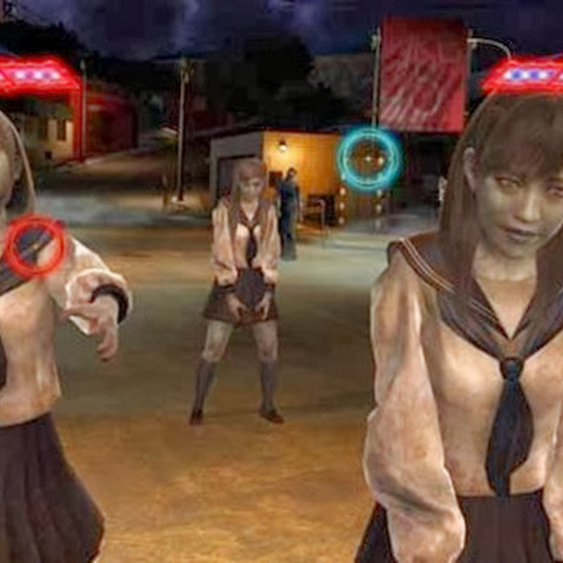 In diesem Arcade-Spiel kämpfen Sie gegen Zombie-Schulmädchen