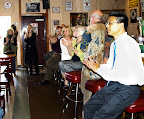 Renny Chu, Administrative Assistant to the office of the LBUSD Superintendent, applauds after a Franklin Middle School student speaks at the Progressive Dinner Party Long Beach Fundraiser for Save LBUSD Middle School Sports on June 5, 2011. Renny Chu, Administrative Assistant to the office of the LBUSD Superintendent, applauds after a Franklin Middle School student speaks at the Progressive Dinner Party Long Beach Fundraiser for Save LBUSD Middle School Sports on June 5, 2011.