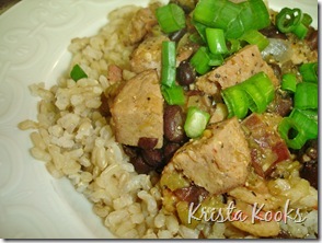 Krista Kooks Cajun Red Beans and Rice 3