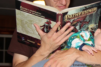 Spiller Pathfinder RPG med barn