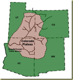 Colorado Plateau Map