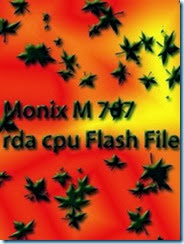 RDA CPU Flash File