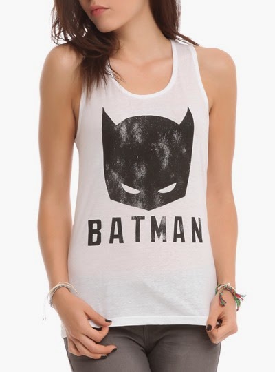 DC Comics Batman Mask Girls Tank Top from Hot Topic DC Comics Batman Mask Girls Tank Top from Hot Topic