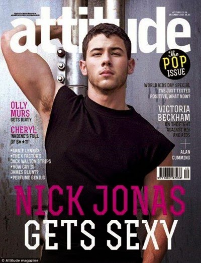 Nick Jonas for Attitude UK Dec 2014