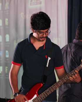 Shivendra Shukla - bass maestro. Shivendra Shukla - bass maestro.