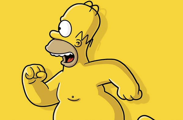 6- Os Simpsons serem amarelos 6- Os Simpsons serem amarelos