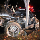 Just before midnight Friday night, a vehicle with two female occupants lost control on north bound Hwy 99 at the 47th Ave on ramp, carrened across the on ramp flipping several times before it came to rest in the clover leaf section. The driver of the vehicle was ejected landing nearly a hundred feet from the vehicle. A witness to the accident stated that when he found the ejected girl, she wasn't moving but was breathing and making sounds. The passenger of the vehicle had to be extricated from the vehicle. Both women were transported to the hospital via paramedics in unknown condition. News_111216_VehicleRollOver_SouthSac