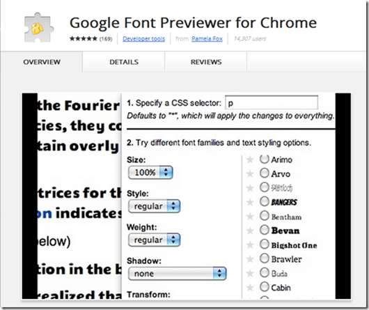 Chrome-Web-Store---Google-Font-Previ
