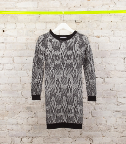 Thomas Sires jacquard sweater dress, $450, http://www.thomassires.com