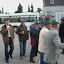 2009 - Fahne hissen beim Hauptmann