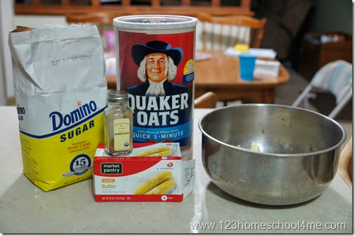 make the coffee bread topping make the coffee bread topping