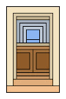 reflection, 2004, digital c-print on sintra panel, 45 x 30 in.