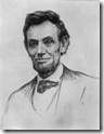 Abraham Lincoln from an unpublished original drawing by John Nelson Marble, The Every-Time Life of Abraham Lincoln, Francis Fisher Browne, 1913